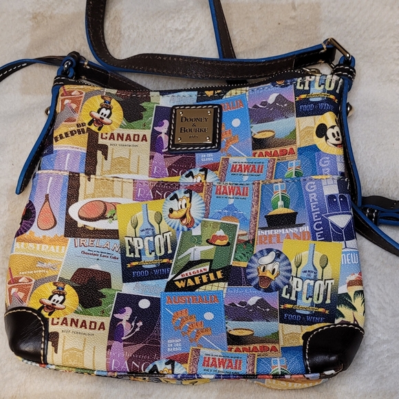 Dooney & Bourke Disney Epcot Food and Wine Festival 2016 Bag - Picture 2 of 9